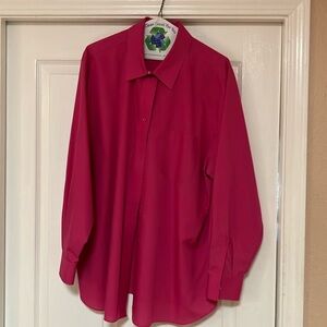 Foxcroft Blouse - Size 18W - Pink - Dry cleaned and ready to wear